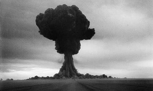 Nuclear mushroom cloud